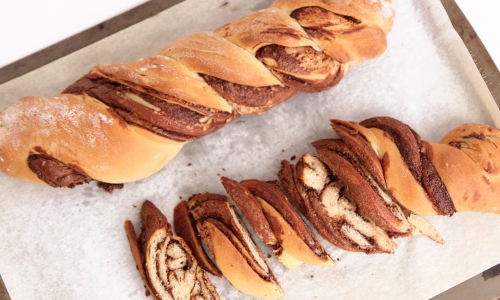 Braided Nutella Bread