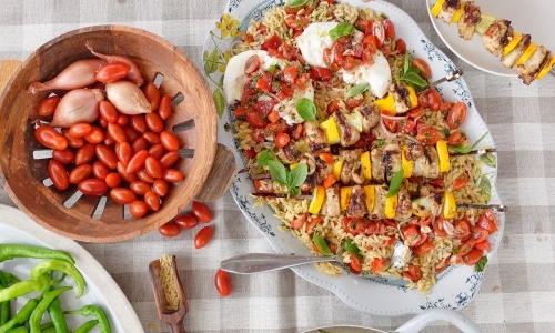 Caprese Kabobs