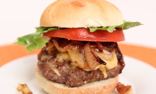 Caramelized Onion Burgers