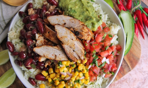 Chipotle Chicken Bowls