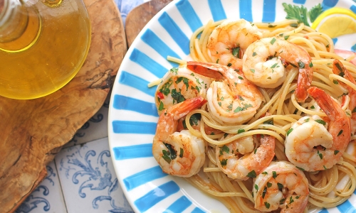 Easy Shrimp scampi 