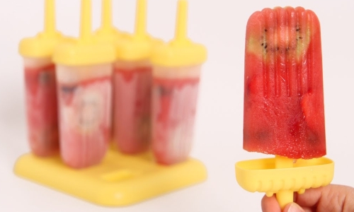 Fresh Fruit Popsicles