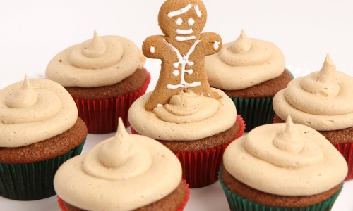 Gingerbread Cupcakes