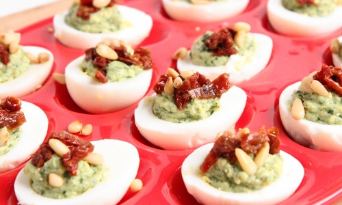 Italian Deviled Eggs