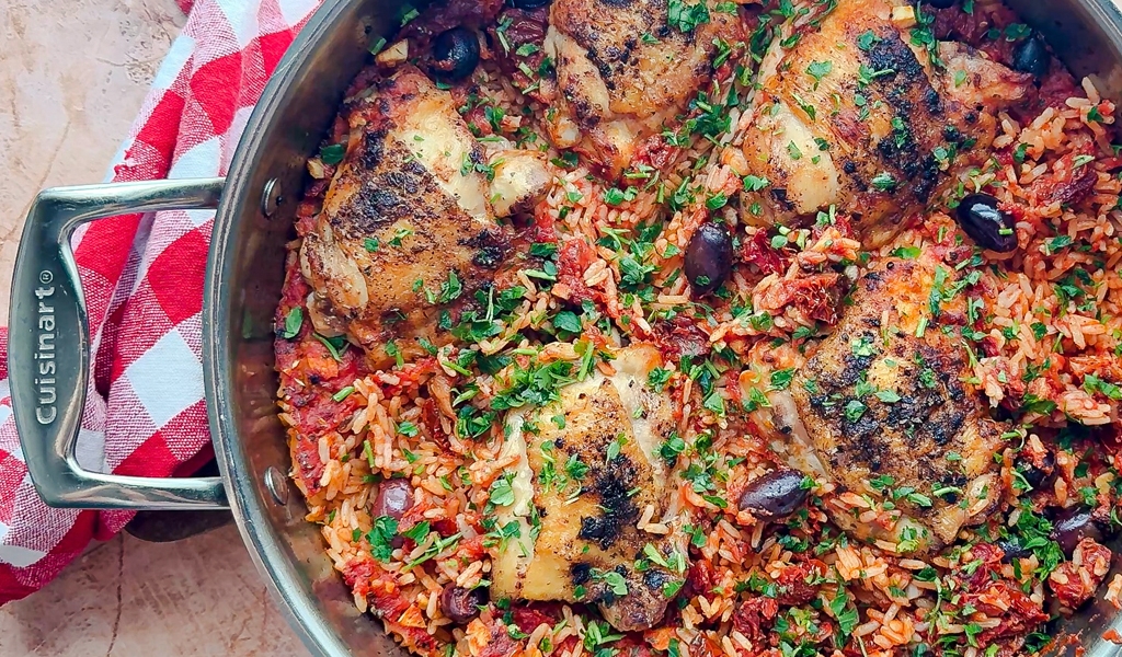 Italian Baked Chicken and Rice