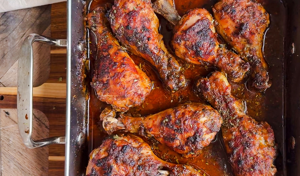 Oven Smothered Chicken