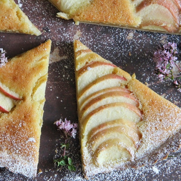 Apple Almond Tart