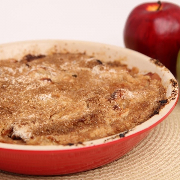 Apple Cranberry Crumble