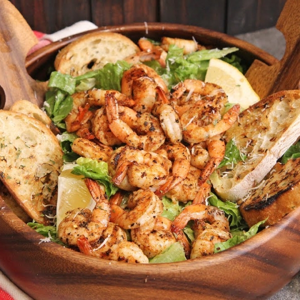 Blackened Shrimp Cesar Salad