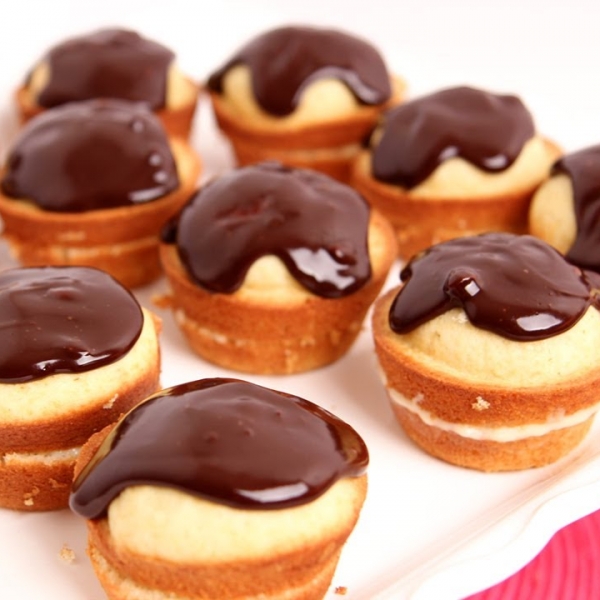 Boston Cream Cupcakes