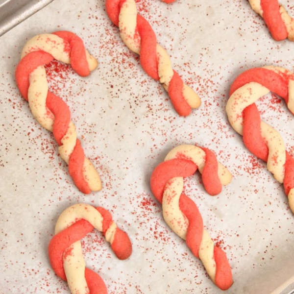 Candy Cane Cookies