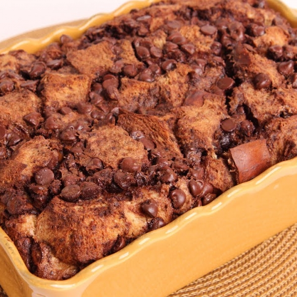 Chocolate Bread Pudding