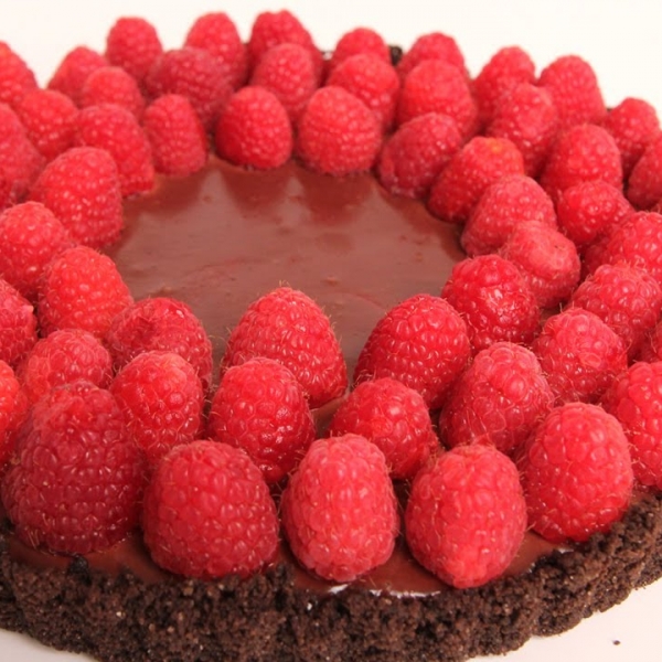 Chocolate Raspberry Tart