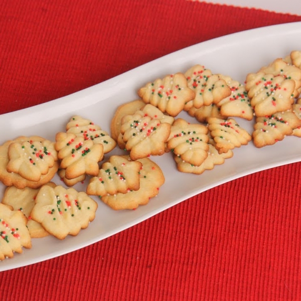 Christmas Spritz Cookies