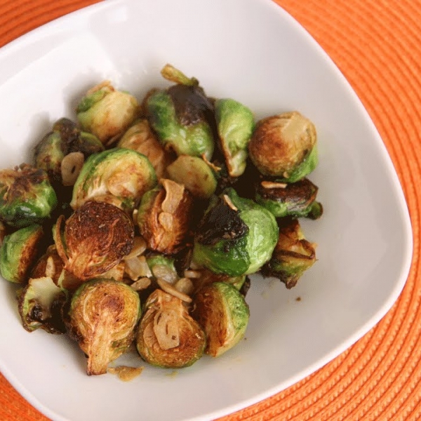 Garlic Brussels Sprouts