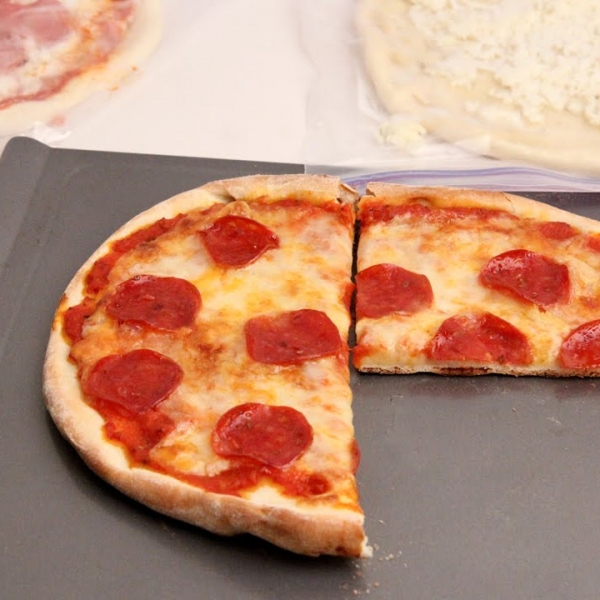 Homemade Frozen Pizzas