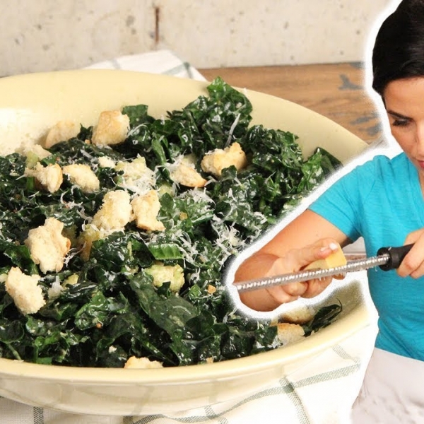 Kale Caesar Salad