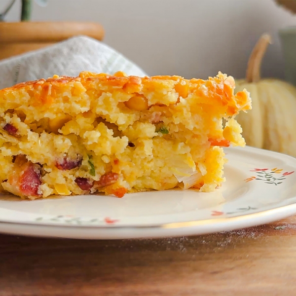 Loaded Cornbread Casserole