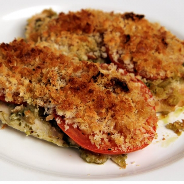 Pesto Baked Chicken