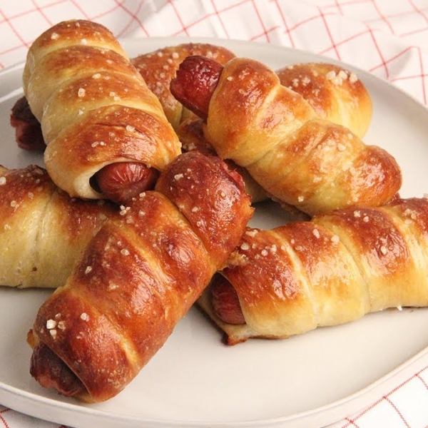 Pretzel Dogs