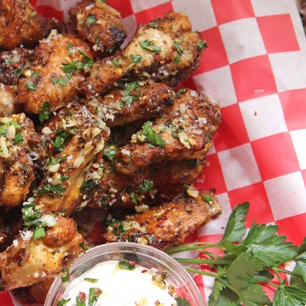 Restaurant style Parmesan Garlic Wings