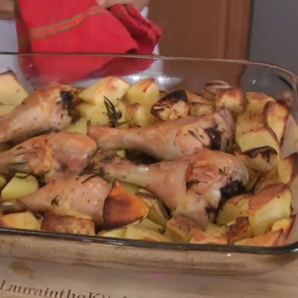 Roasted Chicken and Potatoes