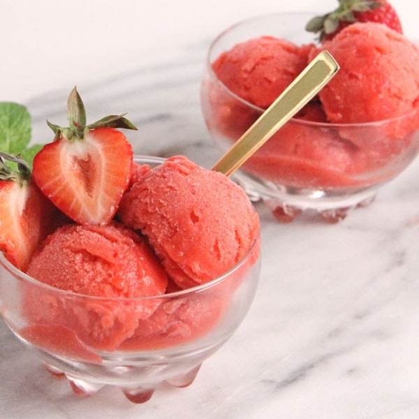 Strawberry Sorbet