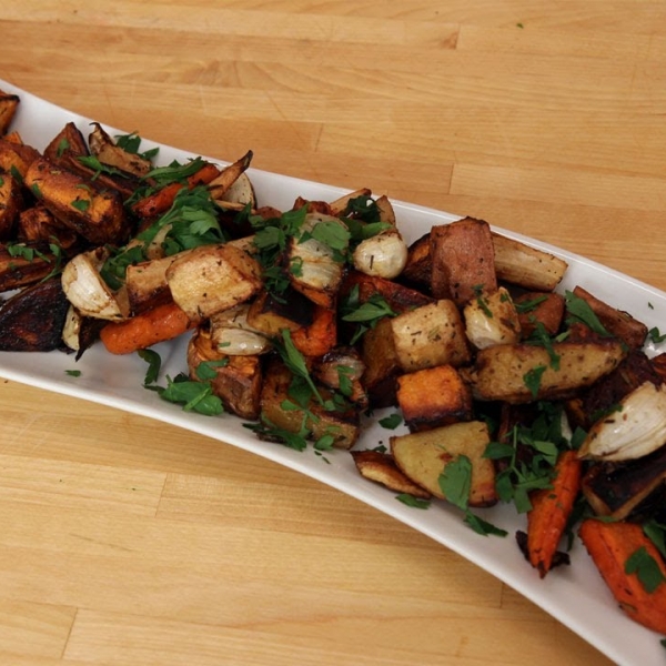 Winter Roasted Root Vegetables